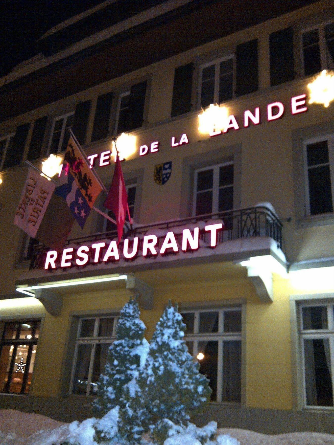 Hotel De La Lande Le Brassus Exterior photo