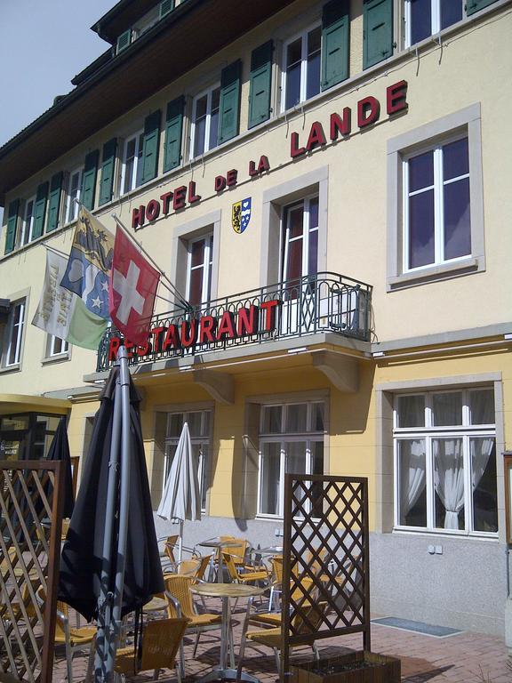 Hotel De La Lande Le Brassus Exterior photo